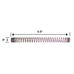 Ball Shooter (Plunger) Inner Spring - Red
